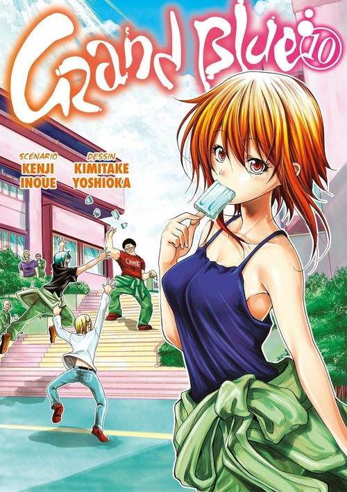 Couverture ebook de Grand Blue - Tome 10 - Grand Blue, de Kenji Inoue