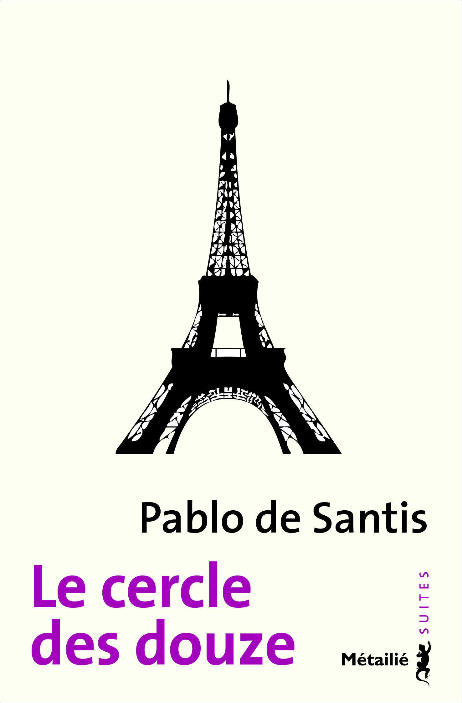 ebook cover of Le cercle des douze, by Pablo de Santis