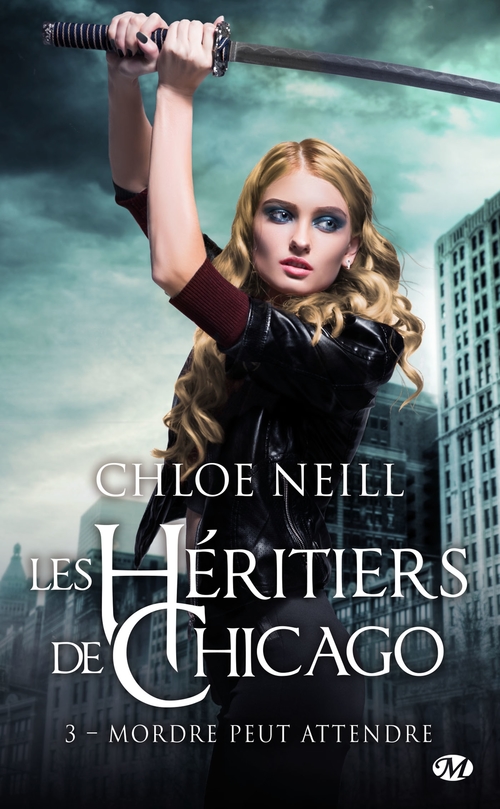 Couverture ebook de Les Héritiers de Chicago, T3 : Mordre peut attendre, de Chloe Neill