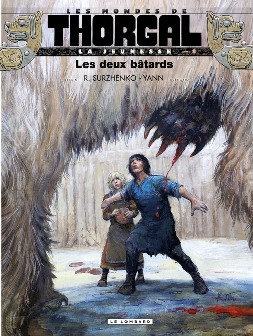 Couverture ebook de La Jeunesse de Thorgal - Tome 8 - Les deux bâtards, de Roman Surzhenko, Yann