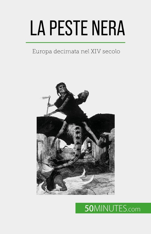 Couverture ebook de La peste nera, de Jonathan Duhoux