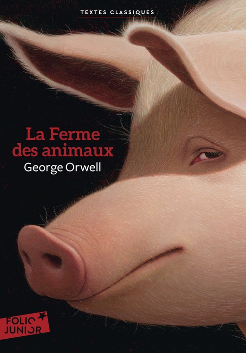 ebook cover of La ferme des animaux, by George Orwell