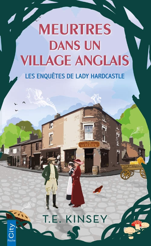 Couverture ebook de Meurtres dans un village anglais, de T.E. Kinsey