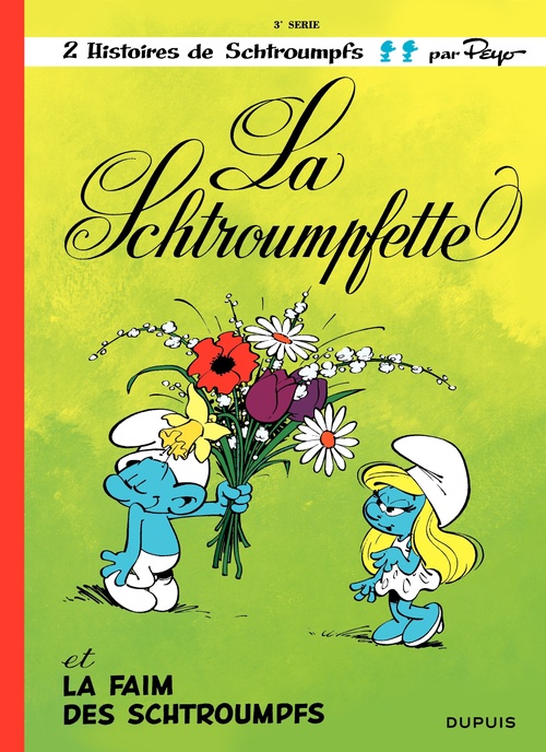 Couverture ebook de Les Schtroumpfs - Tome 3 - La Schtroumpfette, de Peyo