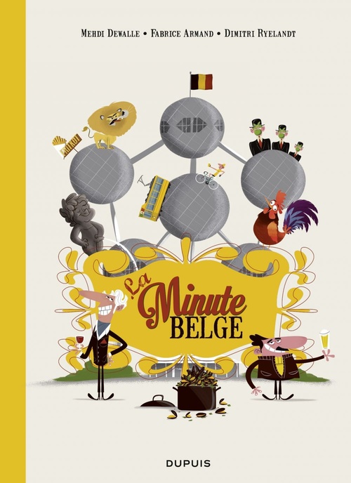 ebook cover of La Minute belge - Tome 1, by Mehd Dewalle, Fabrice Armand, Dimitri Ryelandt, Mehdi Dewalle