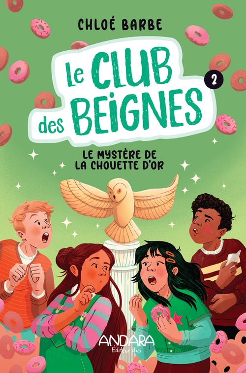 Couverture ebook de Le mystère de la chouette d'or T.2, de Chloé Barbe