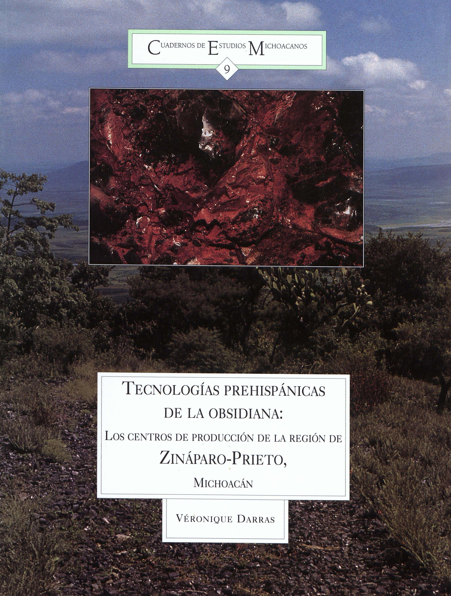ebook cover of Tecnologías prehispánicas de la obsidiana, by Véronique Darras