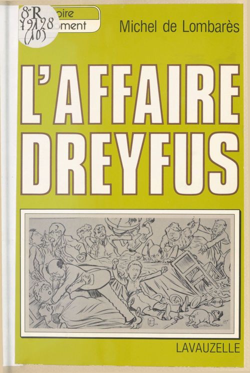 Couverture ebook de L'affaire Dreyfus, de