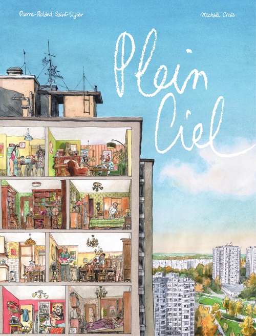 ebook cover of Plein ciel, by Pierre-Roland Saint-Dizier
