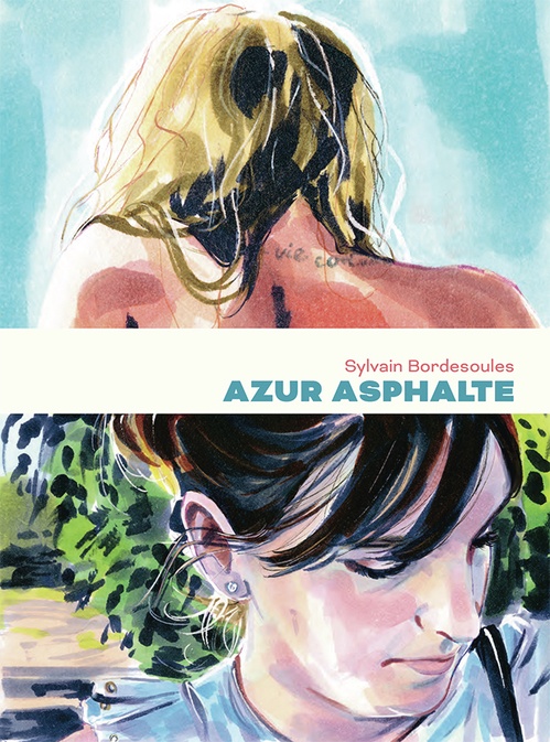 ebook cover of Azur asphalte, by Sylvain Bordesoules