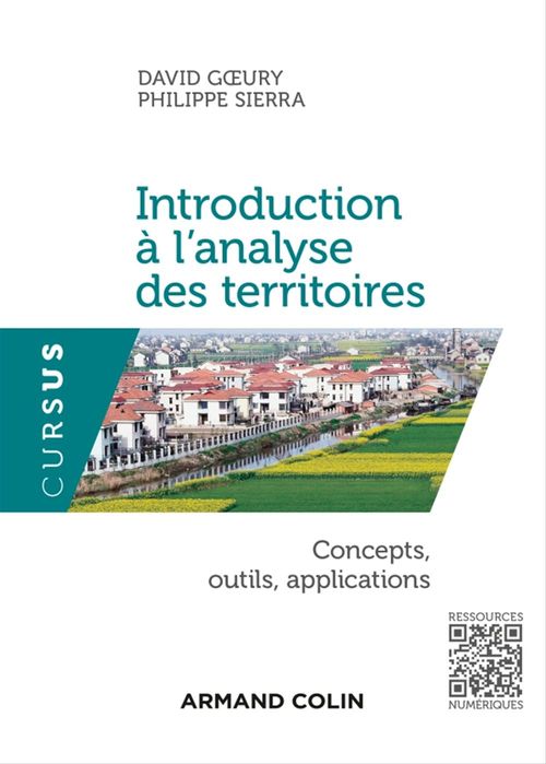 Couverture ebook de Introduction à l'analyse des territoires, de David Goeury, Philippe Sierra