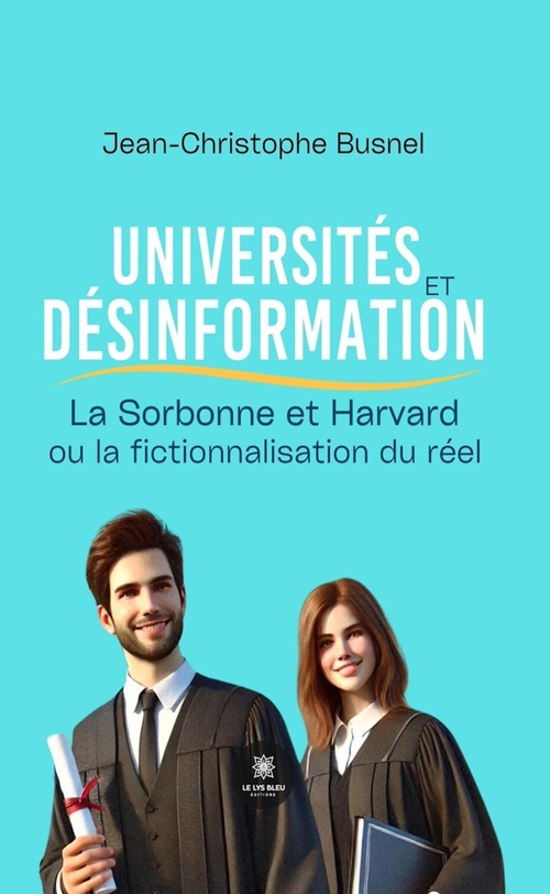 Couverture ebook de Universités et désinformation, de Jean-Christophe Busnel