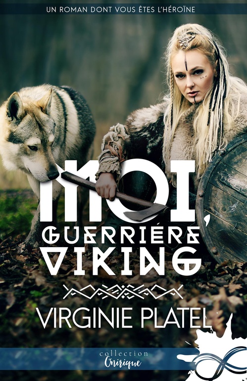 Couverture ebook de Moi, guerrière viking, de Virginie Platel
