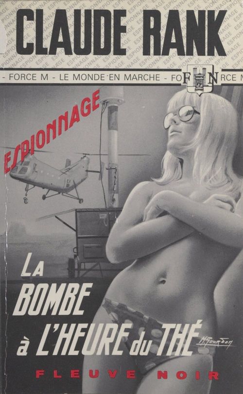 Couverture ebook de La bombe à l'heure du thé, de Claude Rank