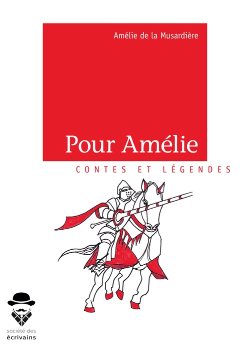 ebook cover of Pour Amélie, by Amélie de La Musardière