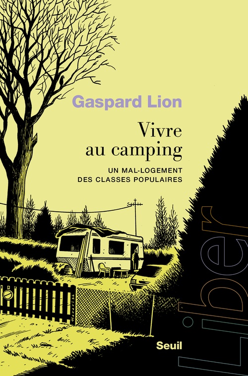 ebook cover of Vivre au camping, by Gaspard Lion