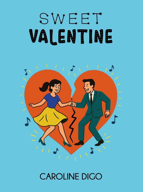 Couverture ebook de Sweet valentine, de Caroline Digo