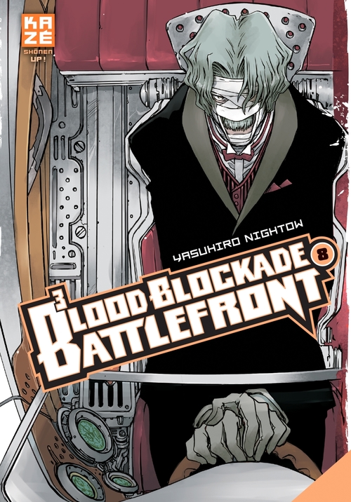 Couverture ebook de Blood Blockade Battlefront T08, de Yasuhiro Nightow