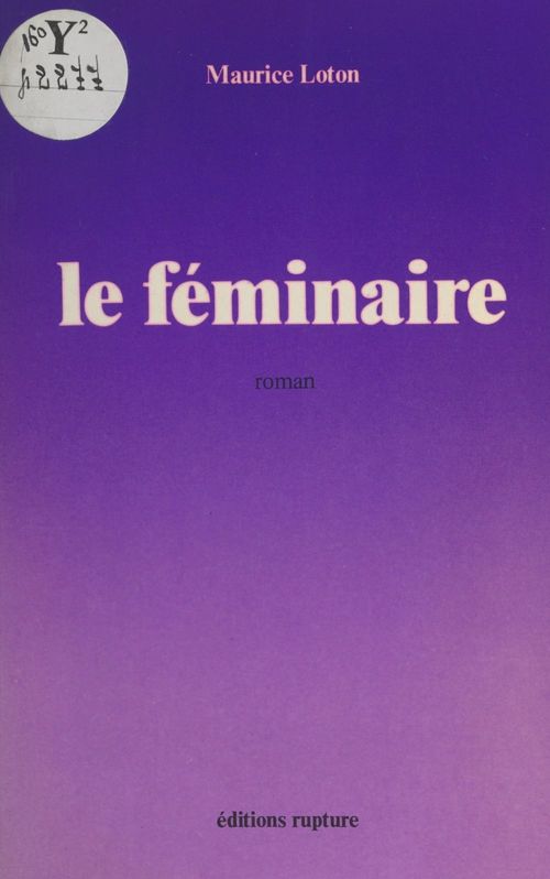 ebook cover of Le feminaire, by Maurice Loton
