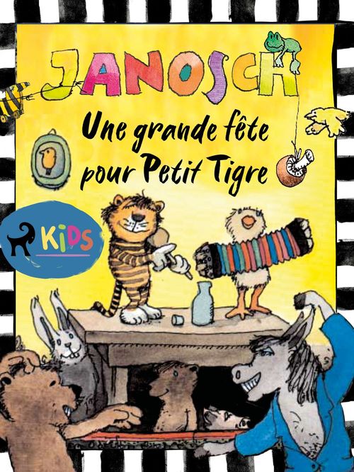 ebook cover of Une grande fête pour Petit Tigre, by Janosch