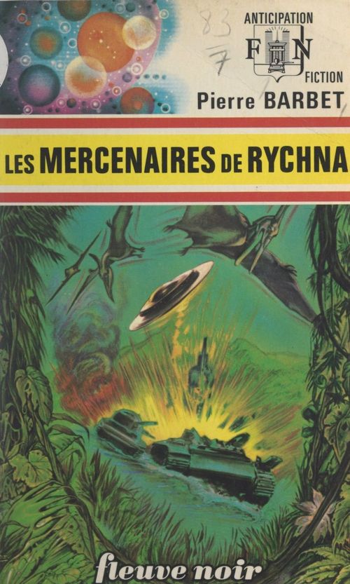 ebook cover of Les mercenaires de Rychna, by Pierre Barbet