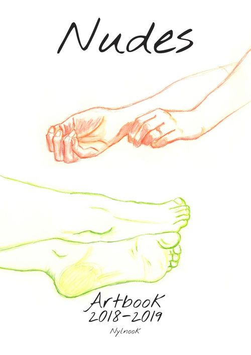 Couverture ebook de Nudes - Artbook 2018-2019, de Nylnook