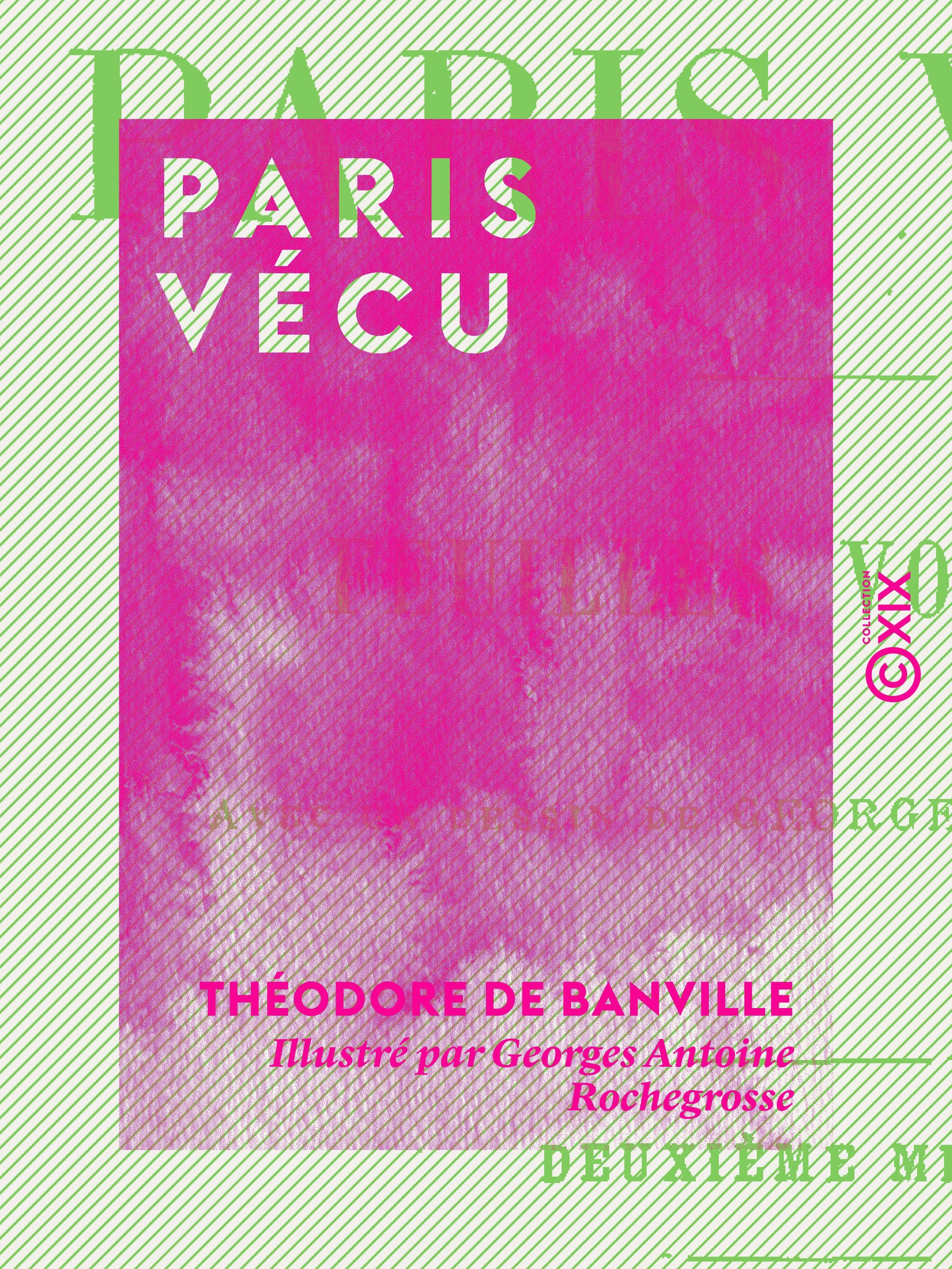 ebook cover of Paris vécu, by Theodore De Banville