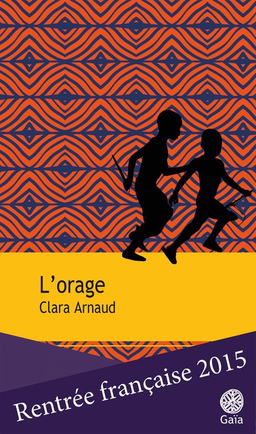 ebook cover of L'orage, by Clara Arnaud