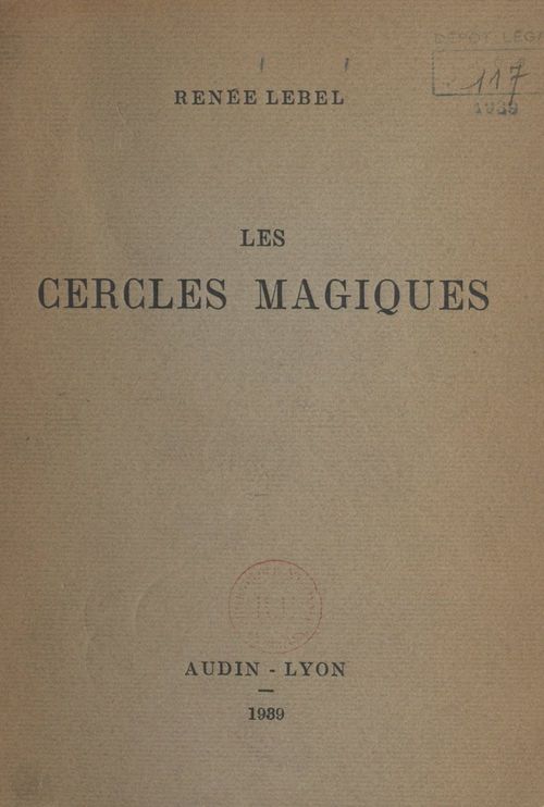 ebook cover of Les cercles magiques, by Renee Lebel
