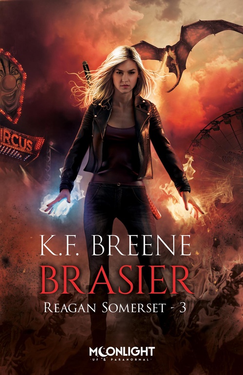 ebook cover of Brasier, by K. F. Breene