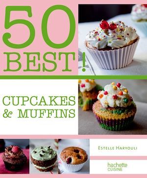 Couverture ebook de Cupcakes et muffins, de Estelle Haryouli