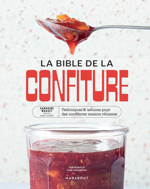 Couverture ebook de La bible de la confiture, de Sandrine Maquet