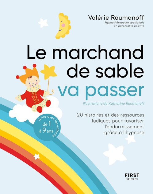 ebook cover of Le marchand de sable va passer - 20 histoires et des ressources ludiques pour favoriser l'endormisse, by Valérie Roumanoff