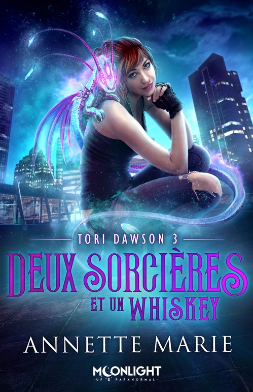 ebook cover of Deux sorcières et un whiskey, by Annette Marie