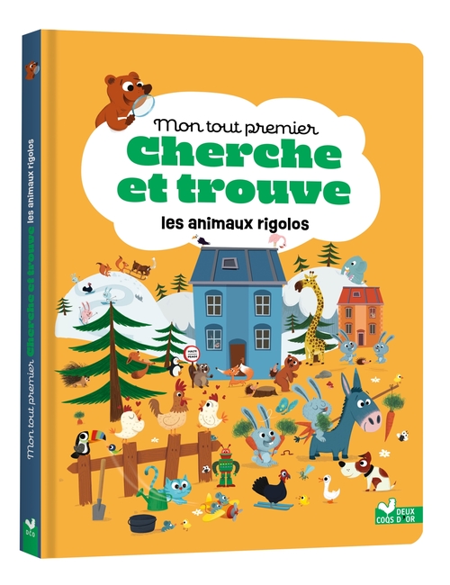 ebook cover of Mon tout premier cherche et trouve - Les animaux rigolos, by Romain Guyard