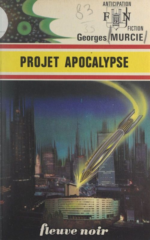 Couverture ebook de Projet apocalypse, de Georges Murcie