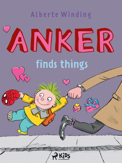 Couverture ebook de Anker (2) - Anker finds things, de Alberte Winding, Claus Bigum