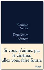 Couverture ebook de Deuxièmes séances, de Christian Authier