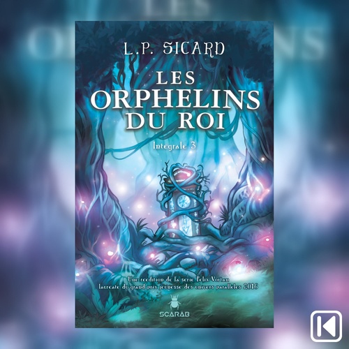 audiobook cover of Les orphelins du roi Tome 3, by P. L. Sicard