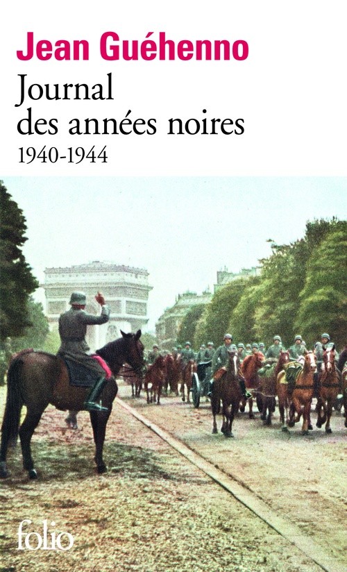 Couverture ebook de Journal des années noires (1940-1944), de Jean Guéhenno