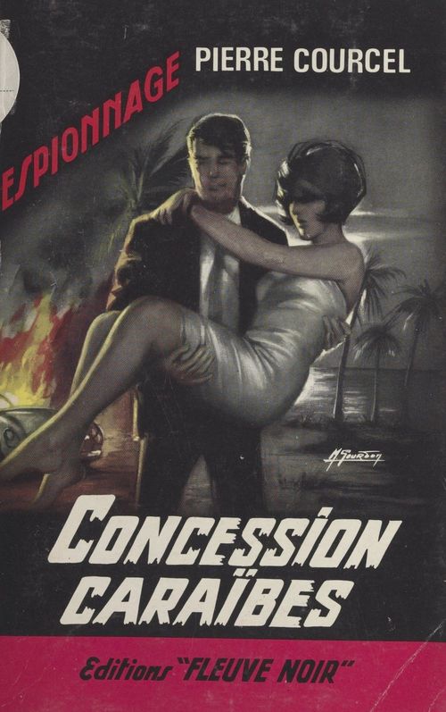 Couverture ebook de Concession Caraïbes, de Pierre Courcel