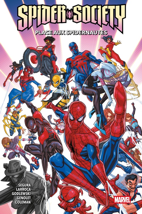 Couverture ebook de Spider-Society : Place aux Spidernautes, de Alex Segura