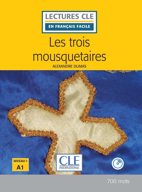 ebook cover of Les Trois Mousquetaires - Lecture facile, by Alexandre Dumas (Père), Brigitte Faucard-Martinez, Alexandre Dumas