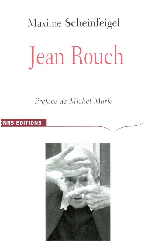 ebook cover of Jean Rouch, by Maxime Scheinfeigel