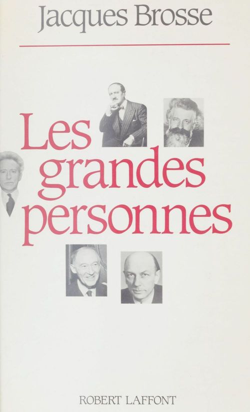 ebook cover of Les Grandes Personnes, by Jacques Brosse
