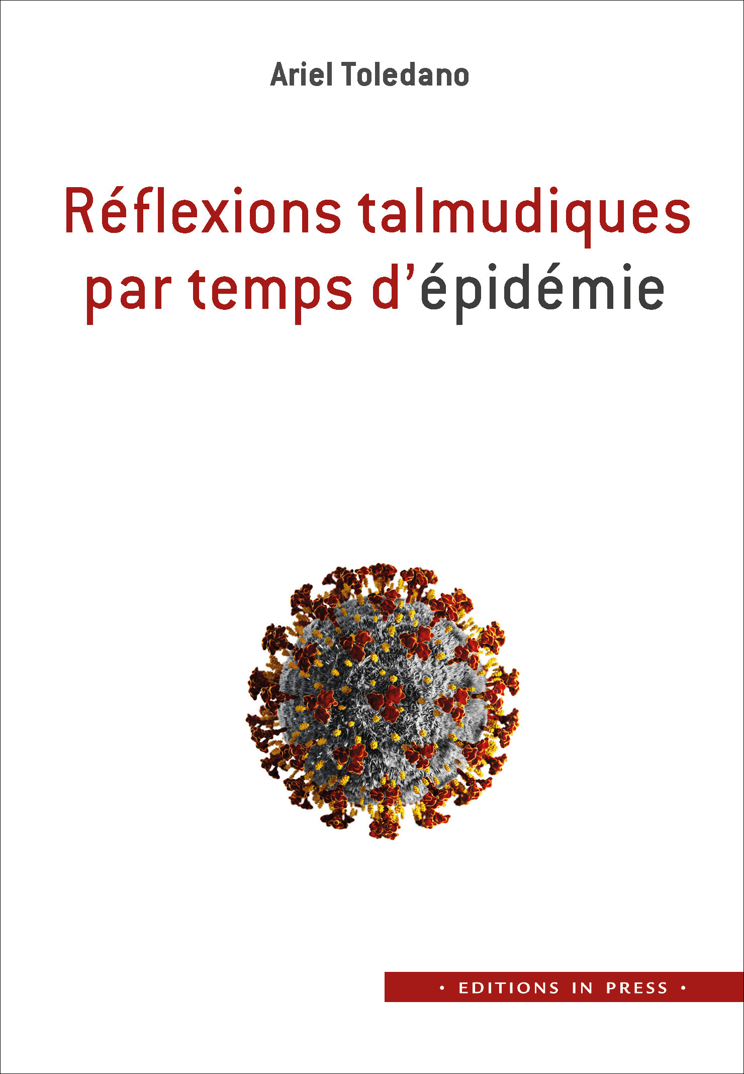 Couverture ebook de Réflexions talmudiques par temps d´épidémie, de Ariel Toledano