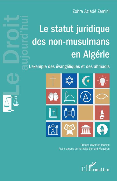 Couverture ebook de Le statut juridique des non-musulmans en Algérie, de Zohra aziade Zemirli