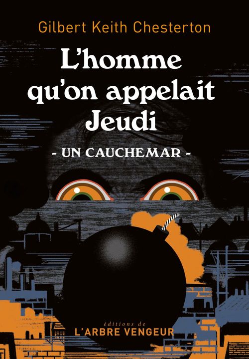 ebook cover of L'homme qu'on appelait Jeudi, by Gilbert Keith Chesterton