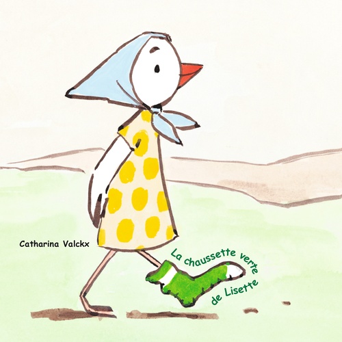 audiobook cover of La chaussette verte de Lisette, by Catharina Valckx