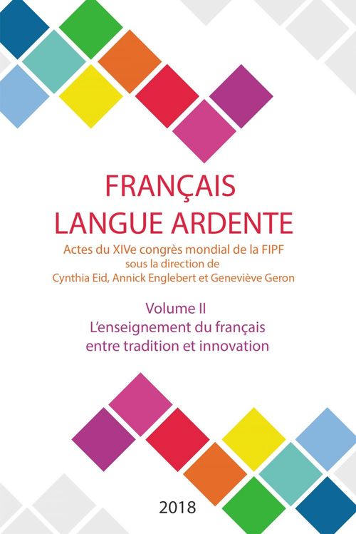 Couverture ebook de L'enseignement du français entre tradition et innovation, de Fipf